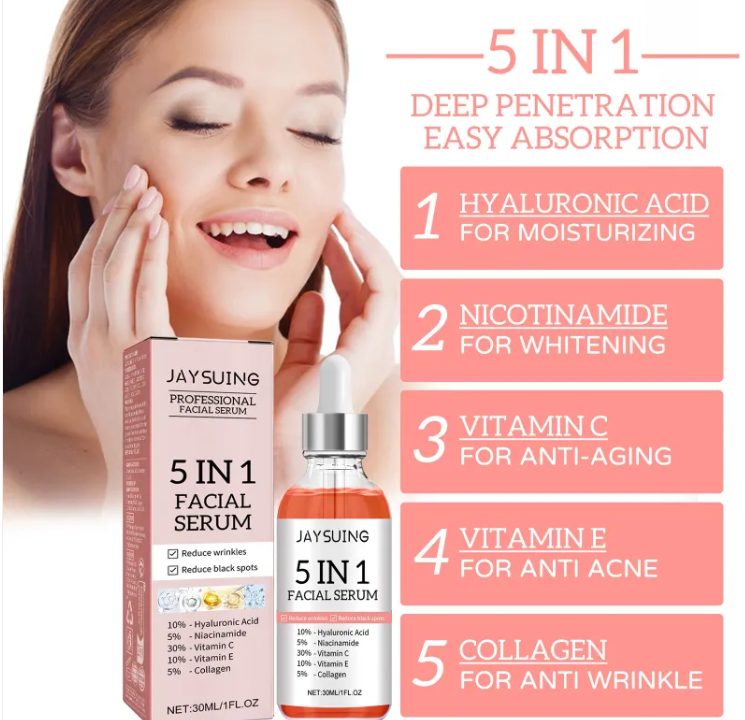 Deluxe Glow Boost 5-in-1 Anti-Aging Serum