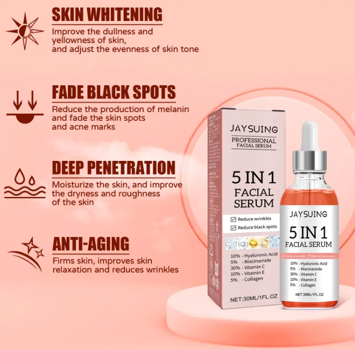 Deluxe Glow Boost 5-in-1 Anti-Aging Serum